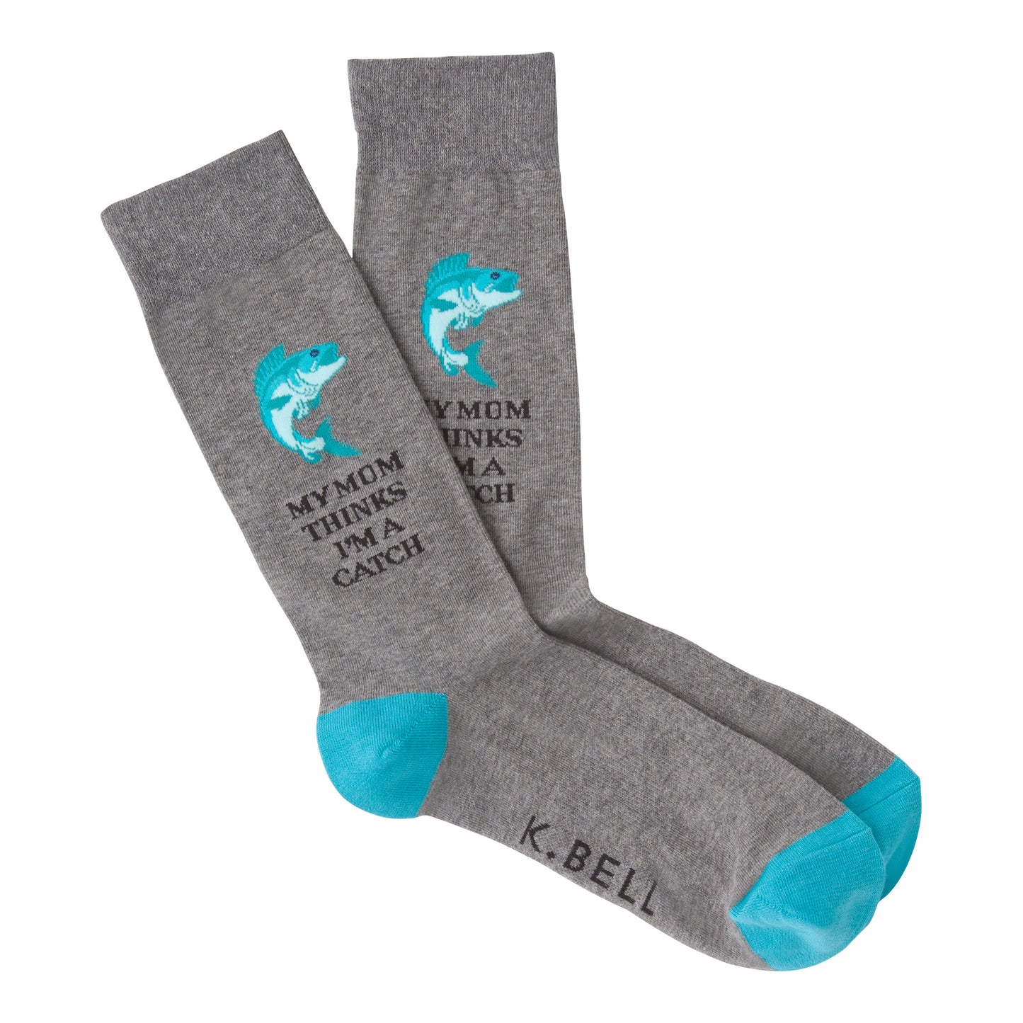 MY MOM THINKS I'M A CATCH CREW SOCKS