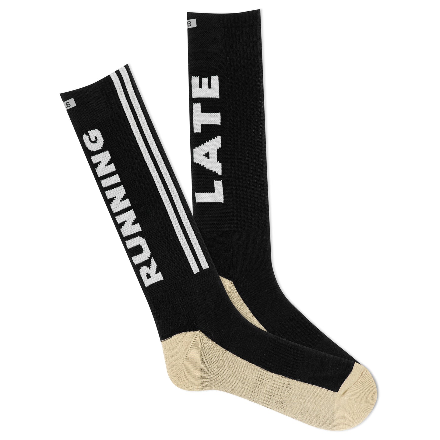 RUNNING LATE CREW SOCKS