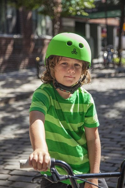 TRIPLE8 LIL KIDS DUAL CERTIFIED SWEATSAVER HELMET-BLACK RUBBER