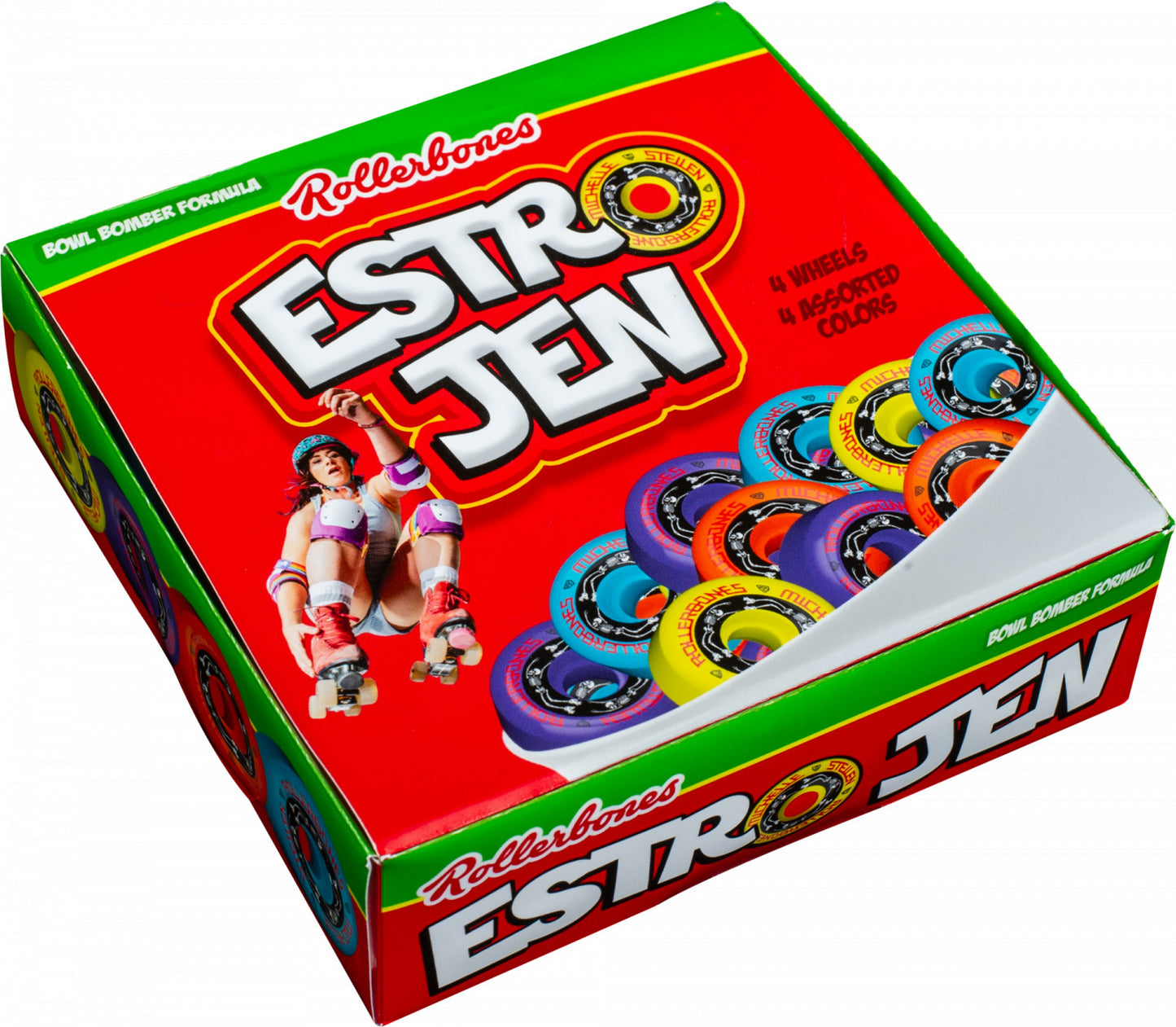 ESTRO JEN BOL BOMBERS 62MM WHEELS (8-PACK)