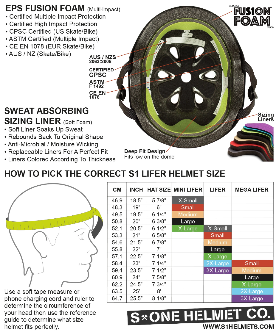 S1 LIFER HELMET-BLACK GLOSS GLITTER