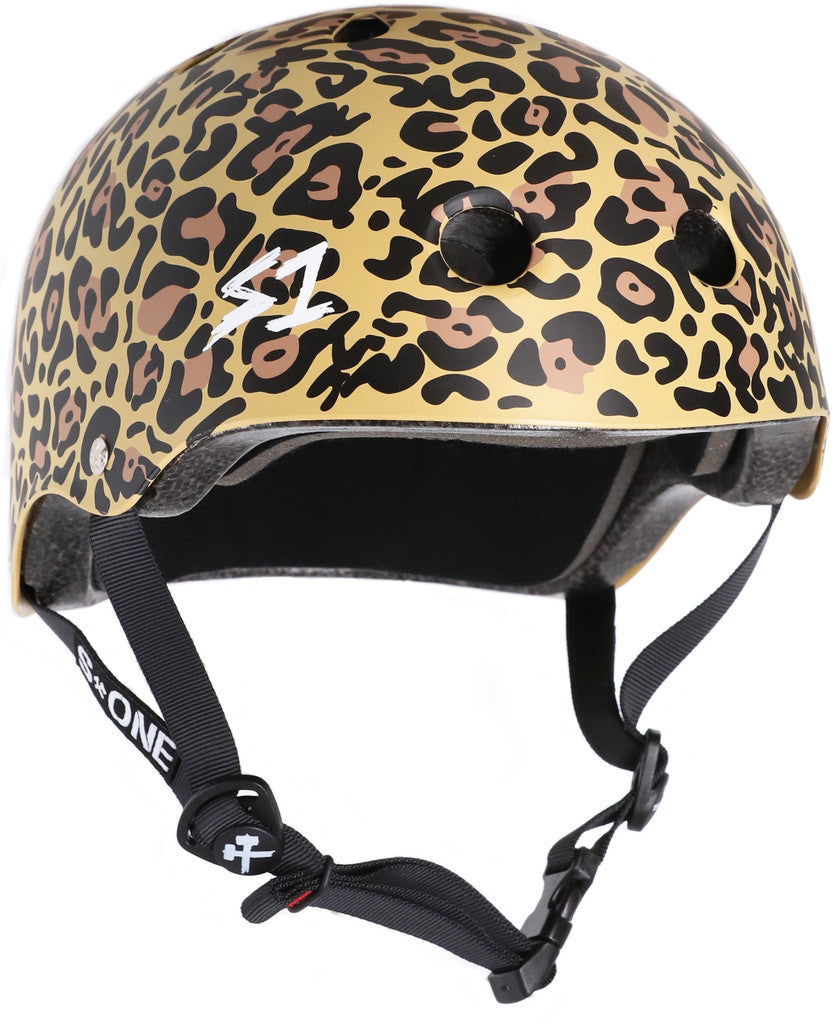 S1 LIFER HELMET-TAN LEOPARD MATTE