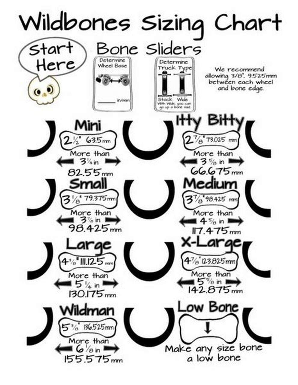WILDBONES SLIDERS