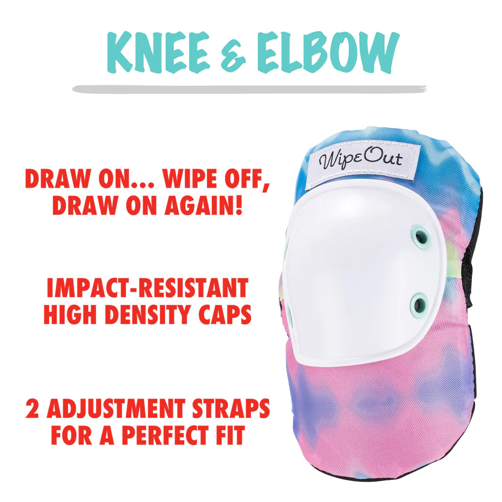 TIE DYE WIPEOUT DRY ERASE PADS SET