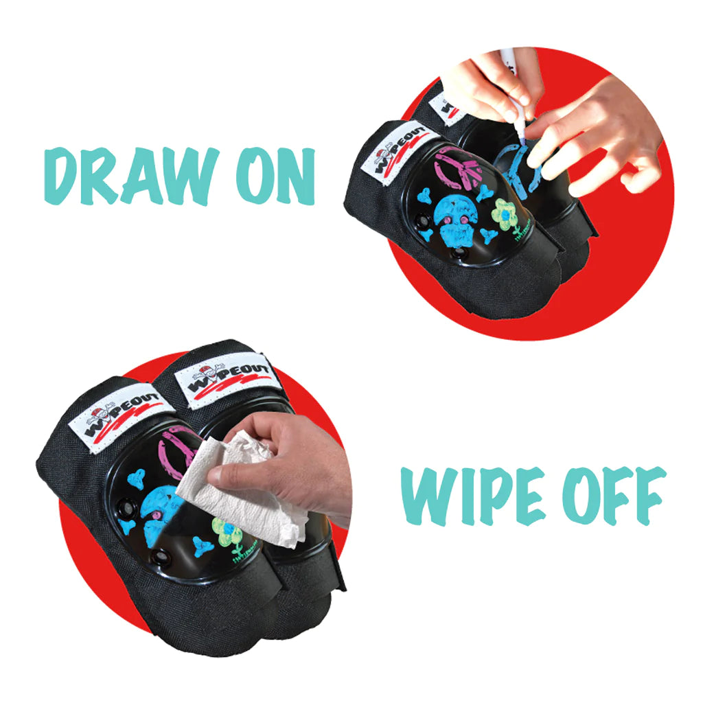 TIE DYE WIPEOUT DRY ERASE PADS SET