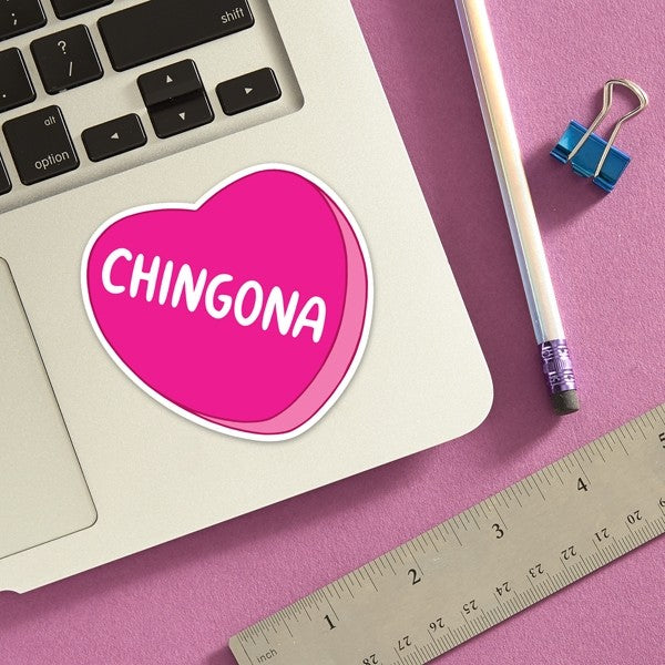 DIE CUT STICKER CHINGONA