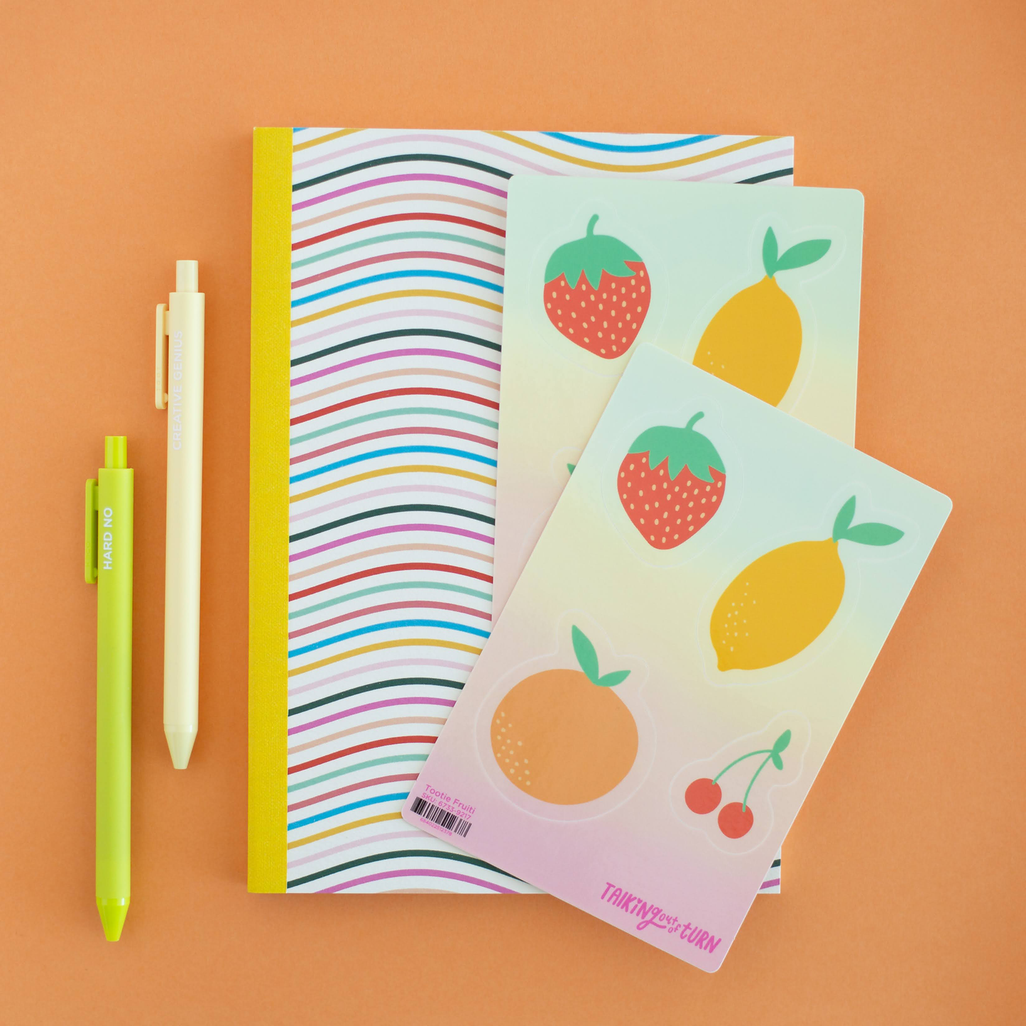 TOOTIE FRUITI STICKER SET