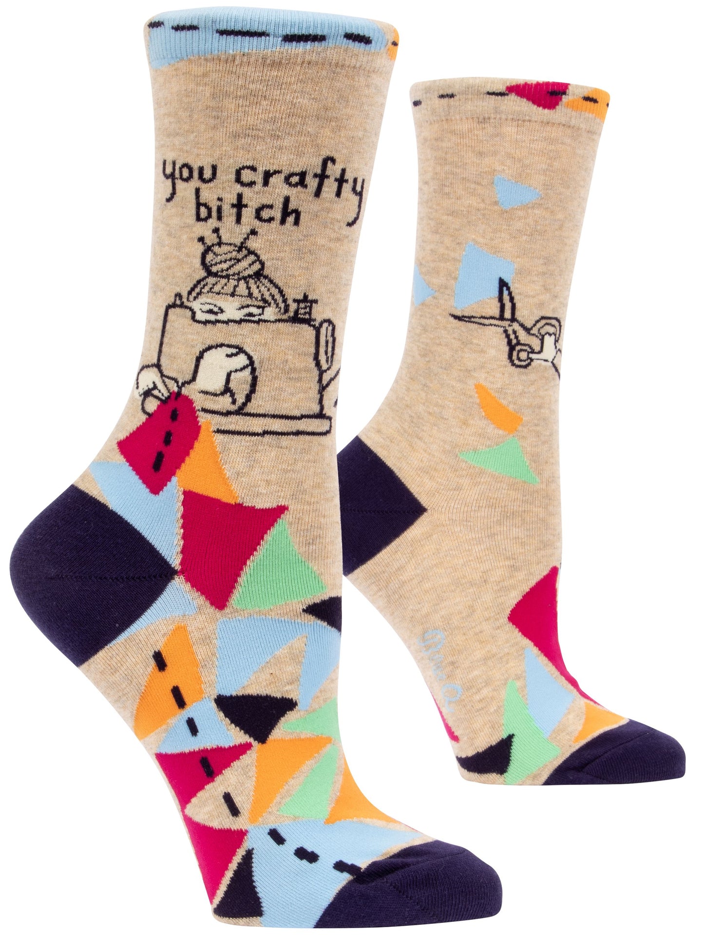 YOU CRAFTY BITCH SOCKS