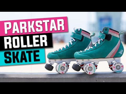 Bont parkstar roller skates are in Las Vegas. Stop by Fresas Skate Shop and try these skates on. You will fall in love with this Teal with a hint of Pink color skates. Let's Roll around Downtown Las Vegas.