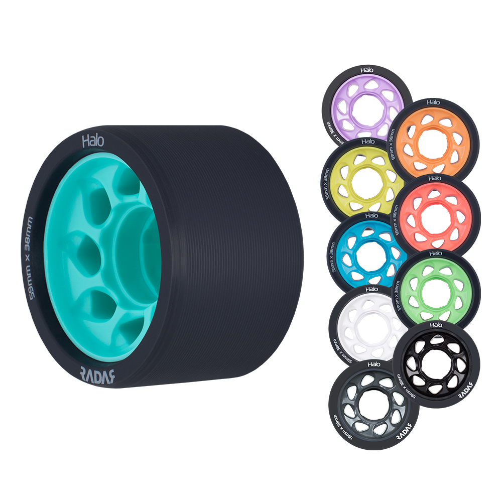 HALO HUB 88 HARDNESS WHEELS (8-PACK)
