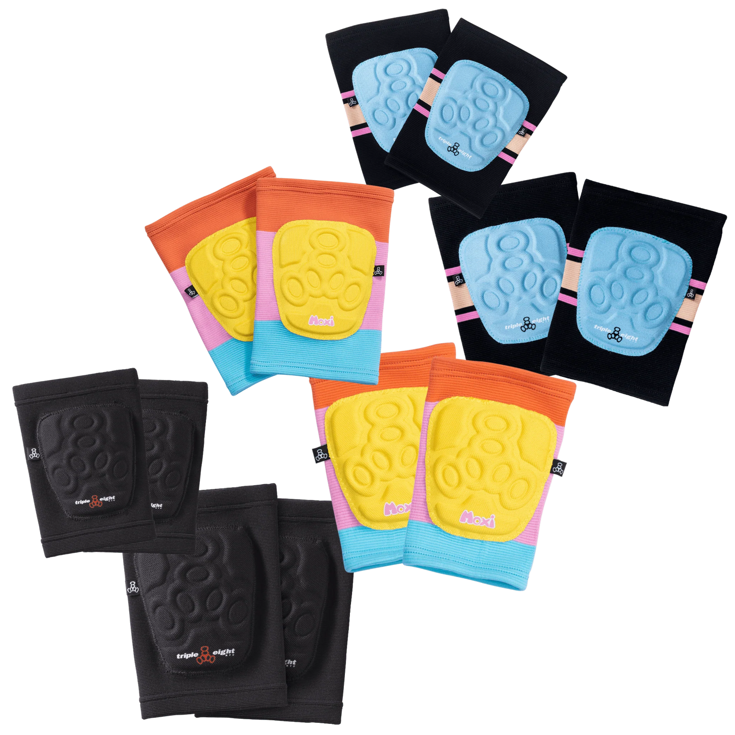 TRIPLE 8 Covert Knee Pads - SUNSET