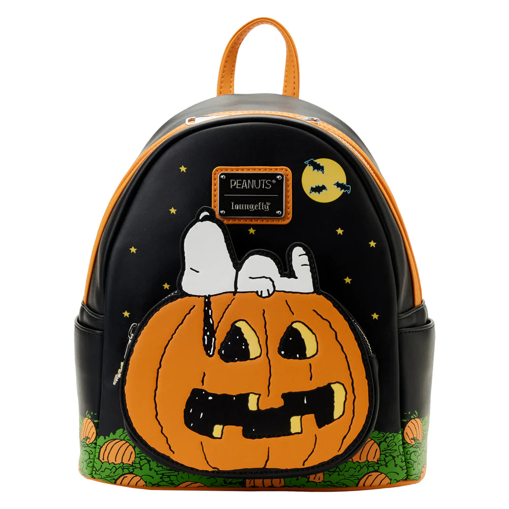 LOUNGEFLY PEANUTS PUMPKIN MINI BACKPACK Fresa s Skate Shop