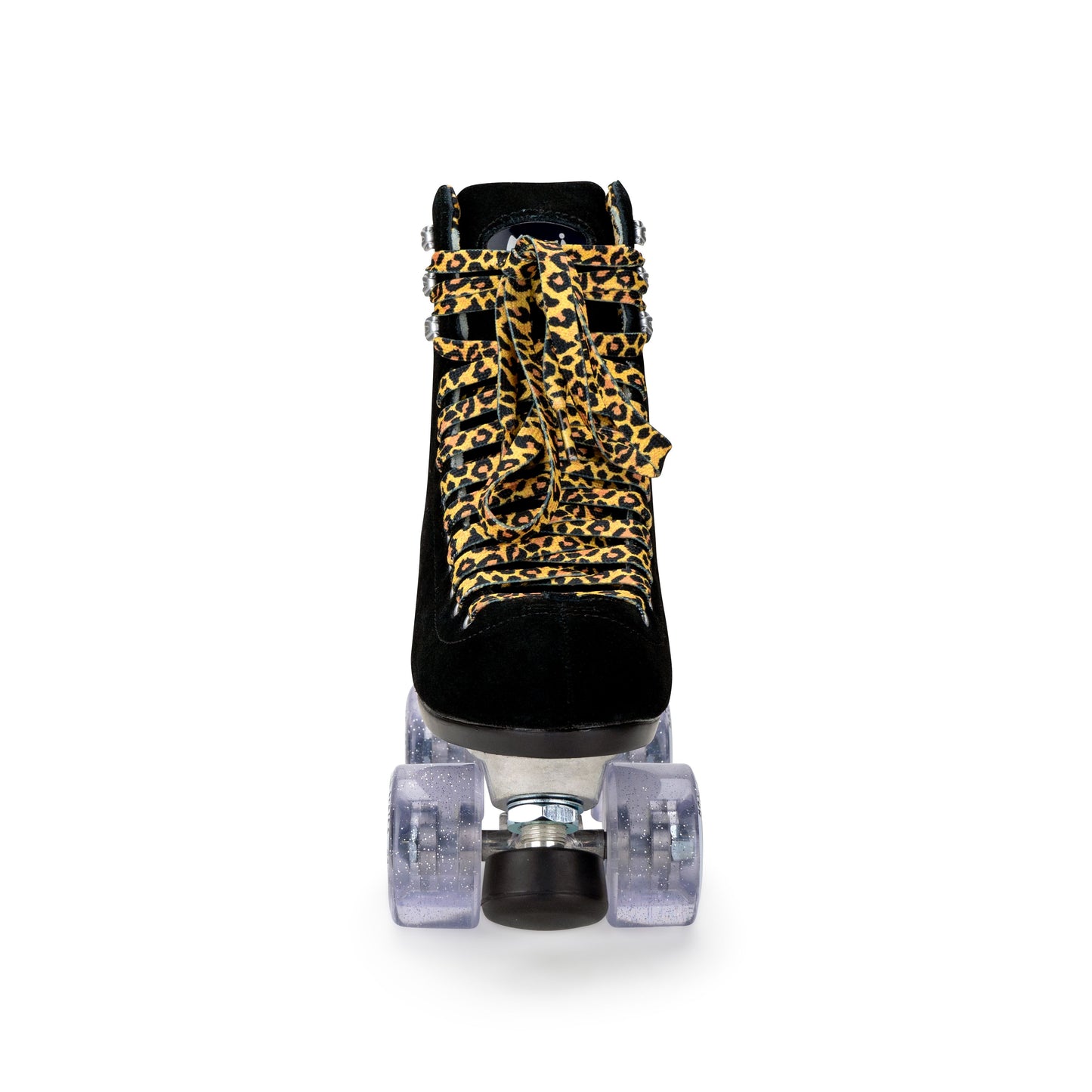 Come to Fresa's Roller Skate shop in Las Vegas and get your Moxi skates Panther. These Black/Leopard Moxi Skate panther are ready for outdoor skating. Cruise around Las Vegas Art District or come and skate in our indoor skate ramp. Fresa's Roller Skate Shop the one skate shop in Las Vegas. We build custome shoe roller skate, roller Skate Classes and Roller Blade classes.