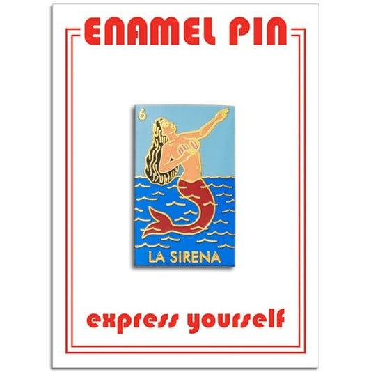 LA SIRENA ENAMEL PIN