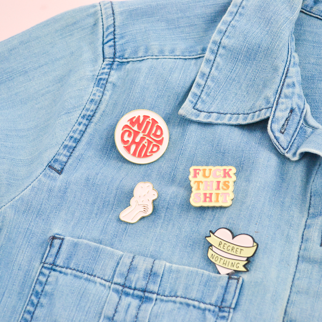 RAINBOW ENAMEL PIN