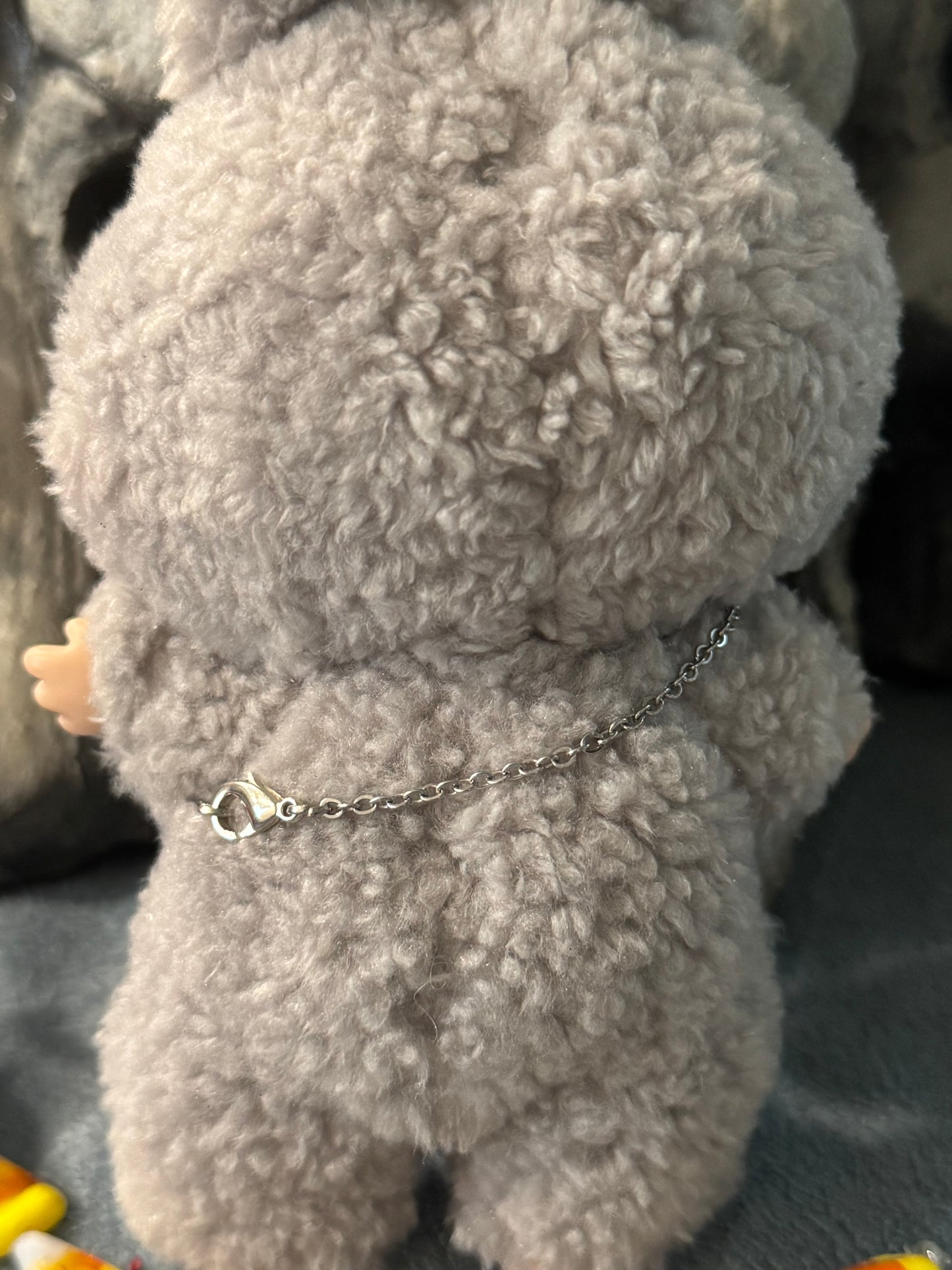 LABUBU CROSSBODY GHOST CHARM