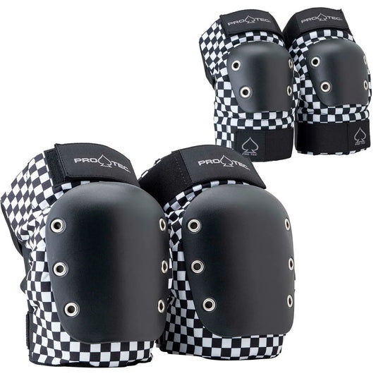 PRO TEC KNEE/ELBOW 2 PACK - CHECKER