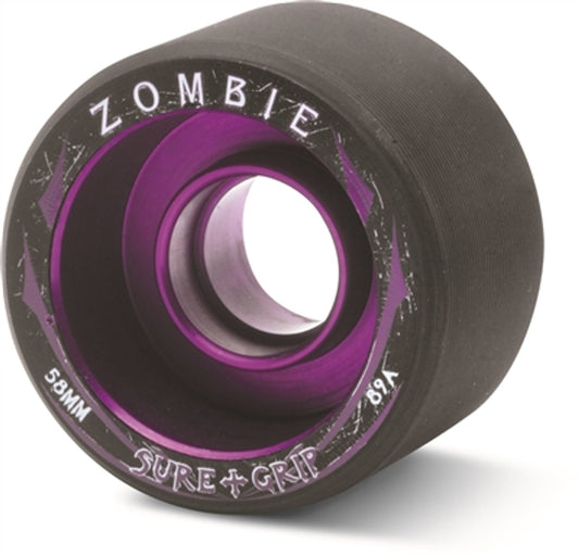 ZOMBIE WHEELS PURPLE (8PK)89A-62MM-DERBY WHEELS