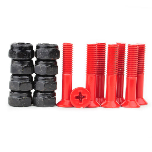 BULK 1" HARDWARE 8-PACK RED