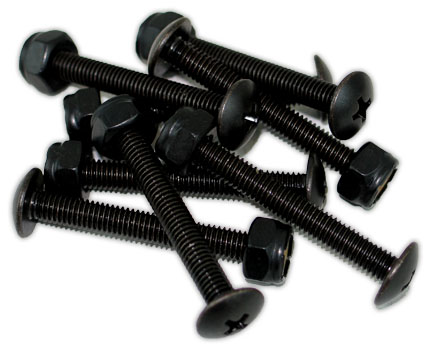 BULK 1 1/2" PHILLIPS TRUSS HEAD 8-PACK BLACK