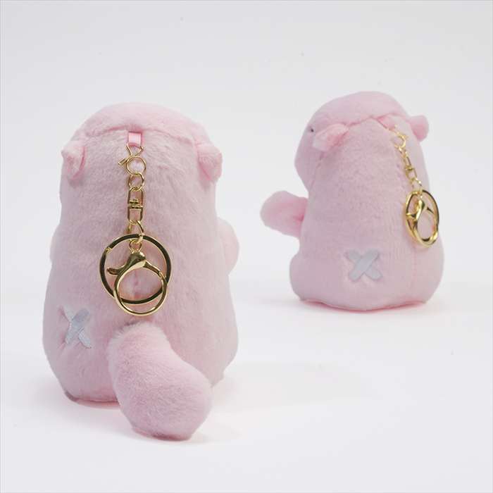 CAPYBARA HAPPY TAIL PLUSH PINK