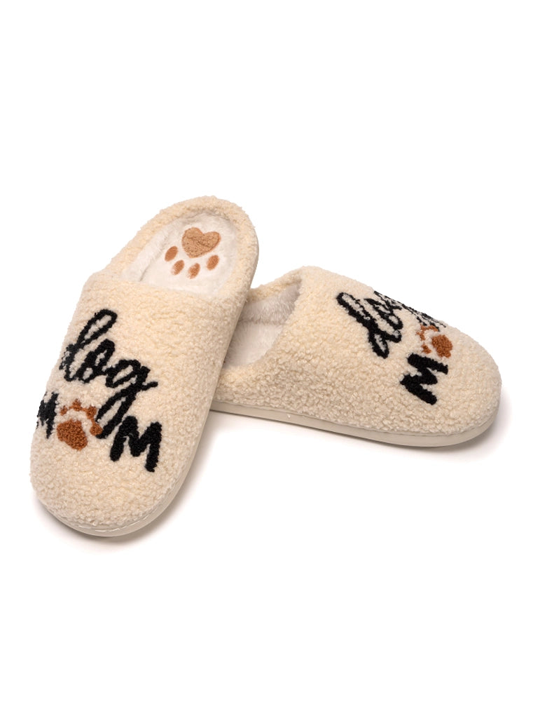 DOG MOM SLIPPERS