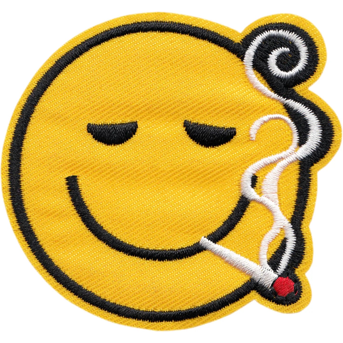HAPPY FACE SMOKER 420 PATCH