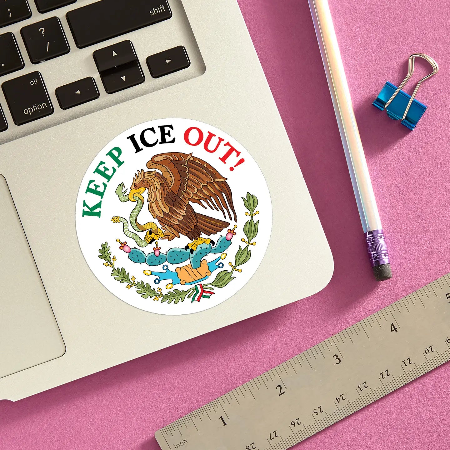 KEEP ICE OUT STICKER