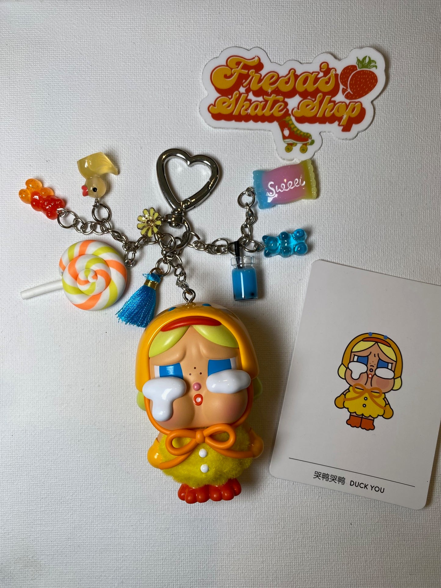KEYCHAIN CRYBABY DUCK YOU