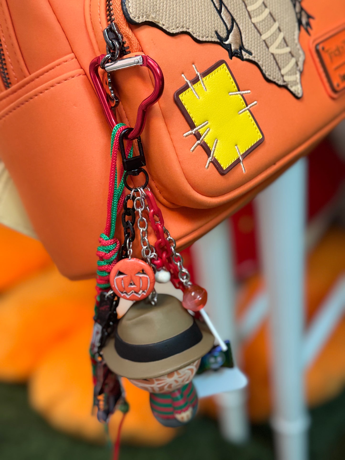 FREDDY KRUEGER KEYCHAIN OR BAG CHARM