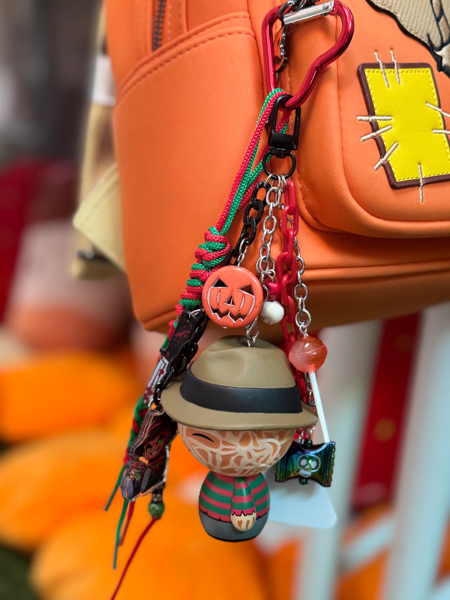 FREDDY KRUEGER KEYCHAIN OR BAG CHARM