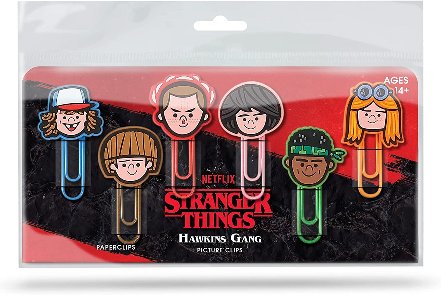 STRANGER THINGS PAPER CLIPS