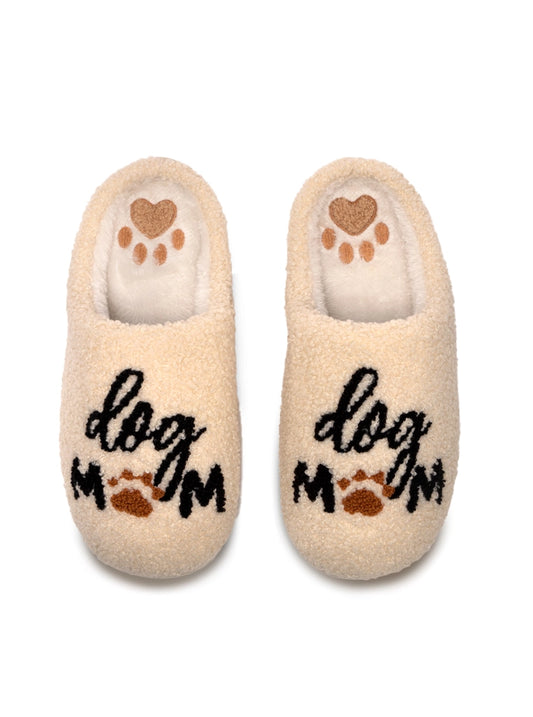 DOG MOM SLIPPERS