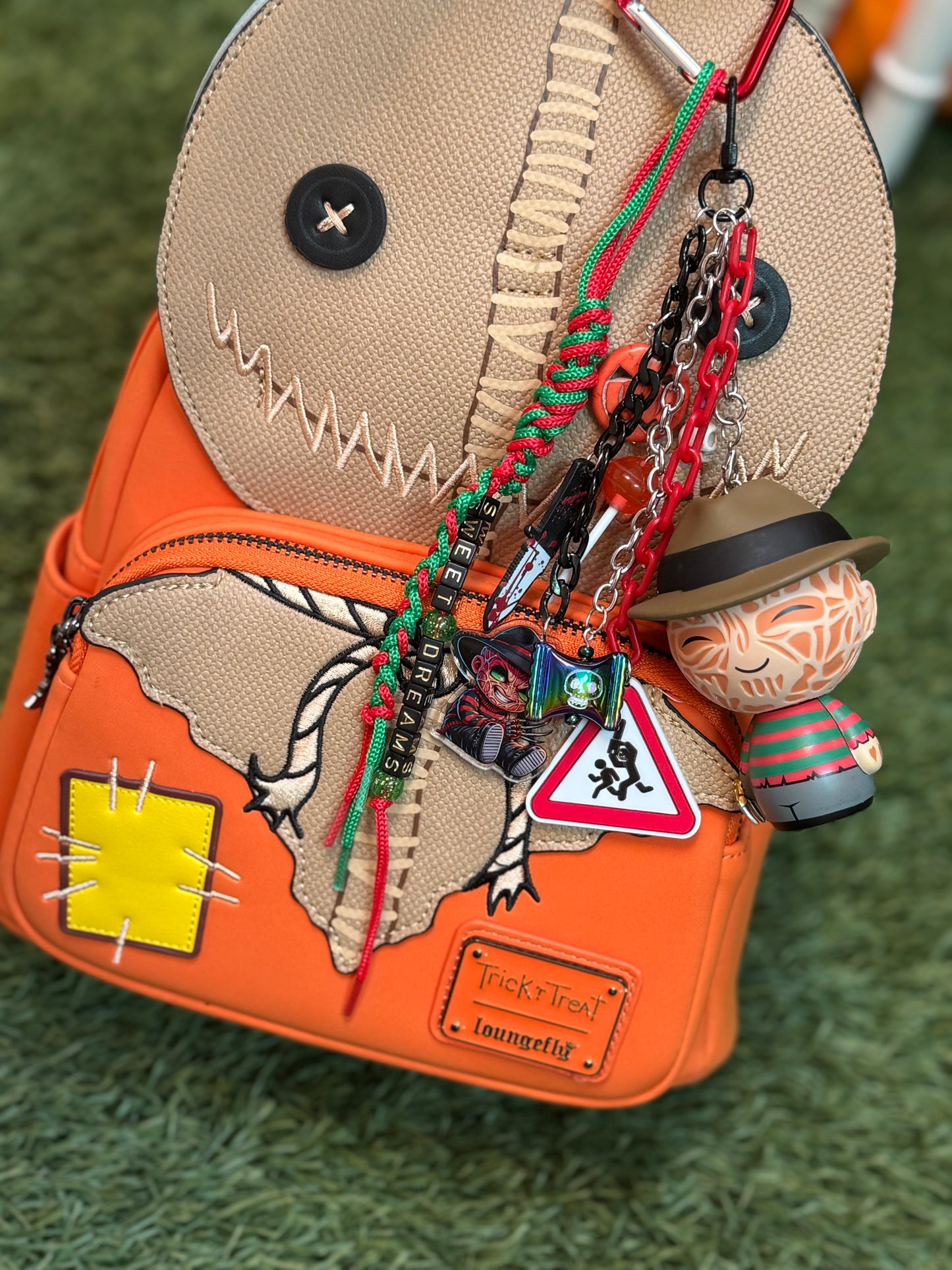 FREDDY KRUEGER KEYCHAIN OR BAG CHARM