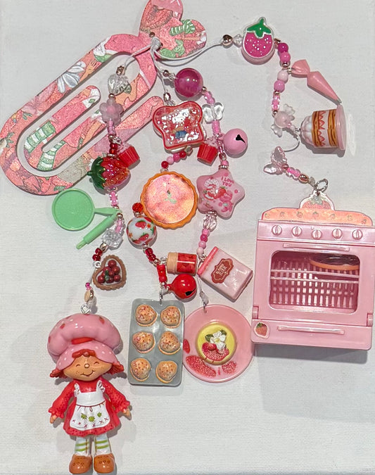 STRAWBERRY GIRL BOOKMARK BAKER
