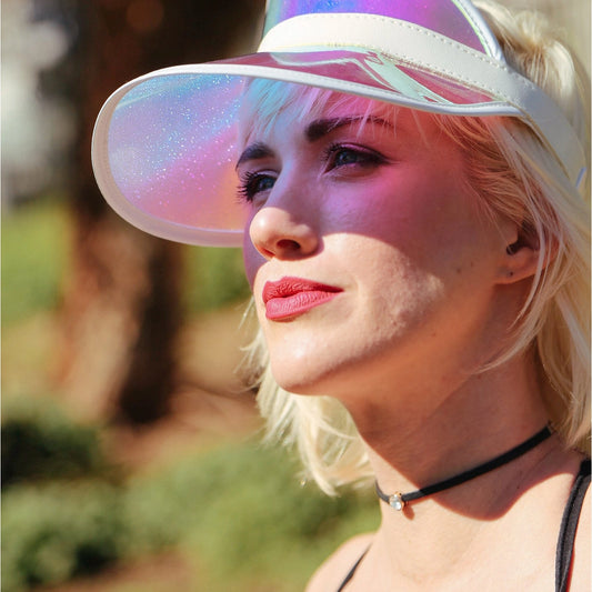 PINK FESTIVAL VISOR