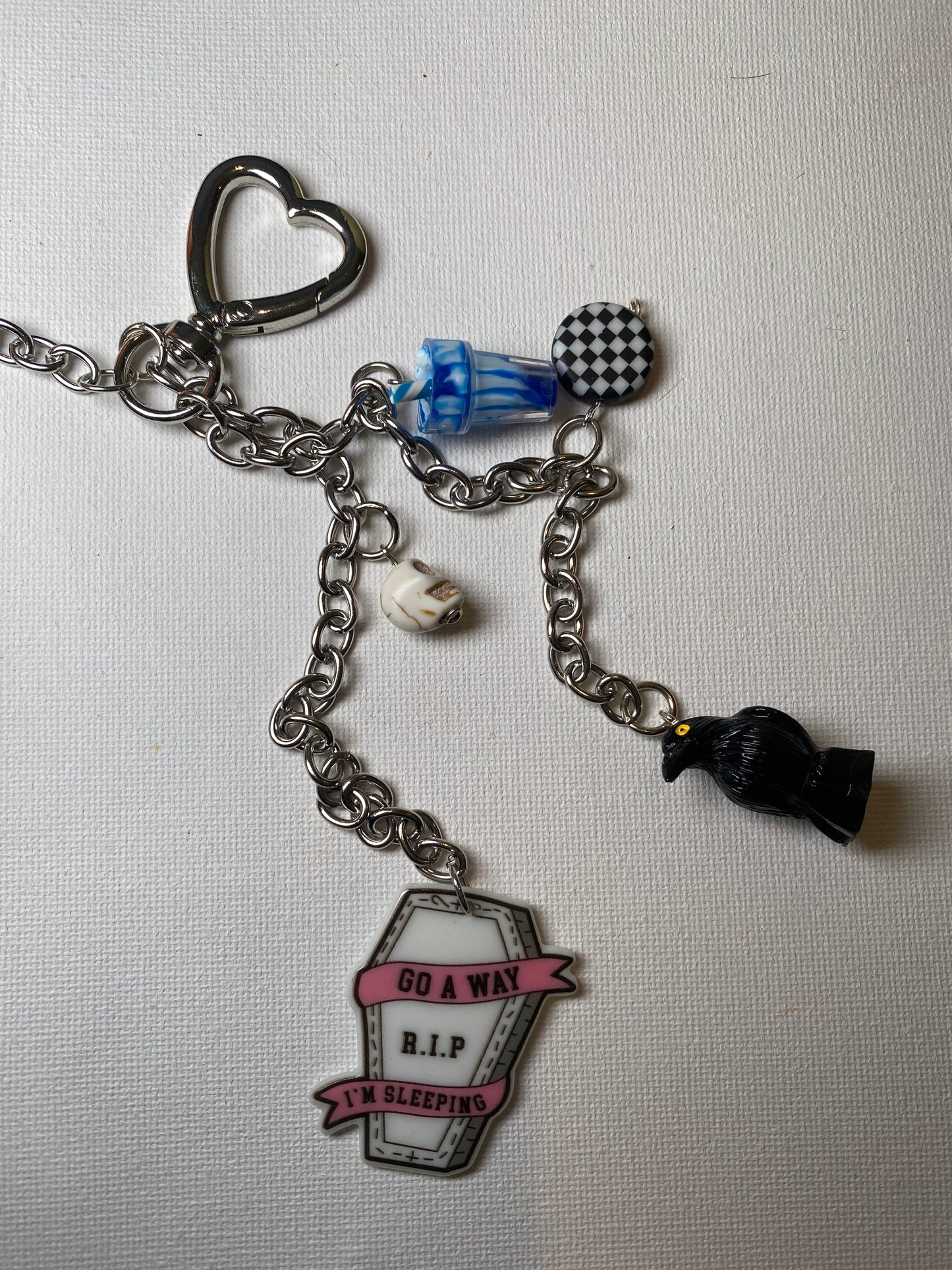 COUSIN ITT ADAMS KEYCHAIN OR BAG CHARM