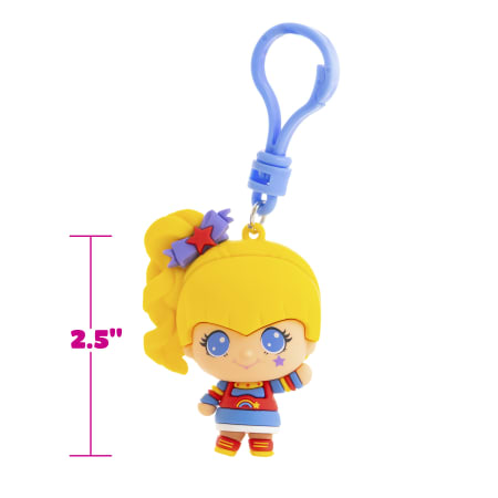 RAINBOW BRITE CUSTOM BAG CHARM