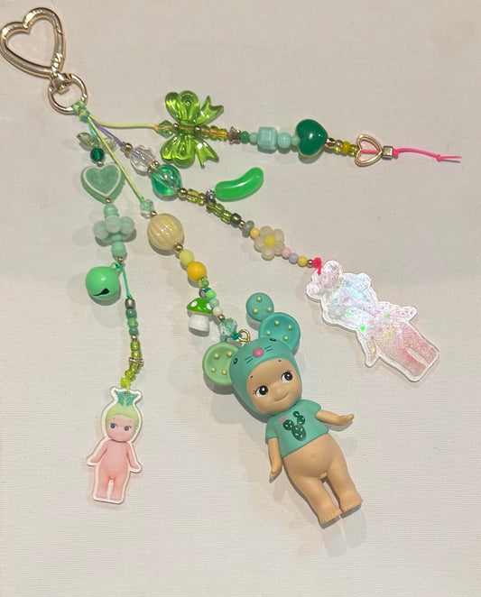 SONNY ANGEL MOUSE CACTUS KEYCHAIN/BAG CHARM