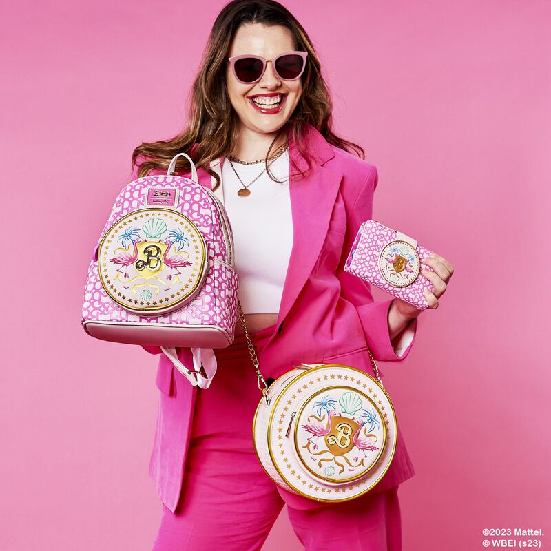 CHECK THIS PINK LOUNGEFLY BARBIE MOVIE CROSSBODY BAG. NUY IT ONLINE OR STOP BY OUR LAS VEGAS LOCATION.