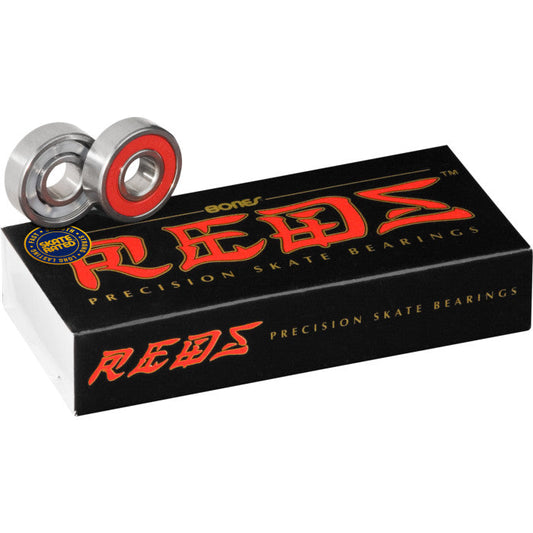 BONES REDS SKATEBOARDS BEARINGS 8mm (8PK)