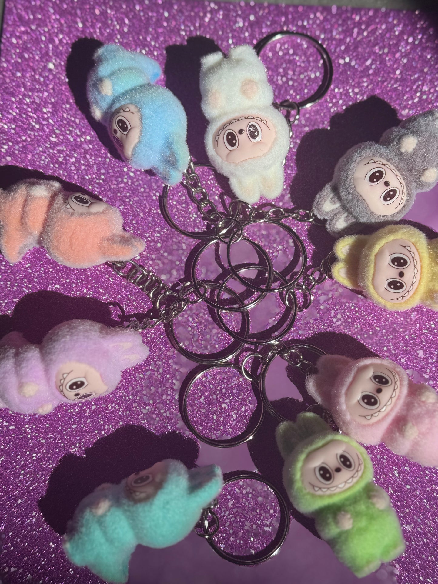 MINI LAFUFU KEY CHAIN CHARM ASSORTED