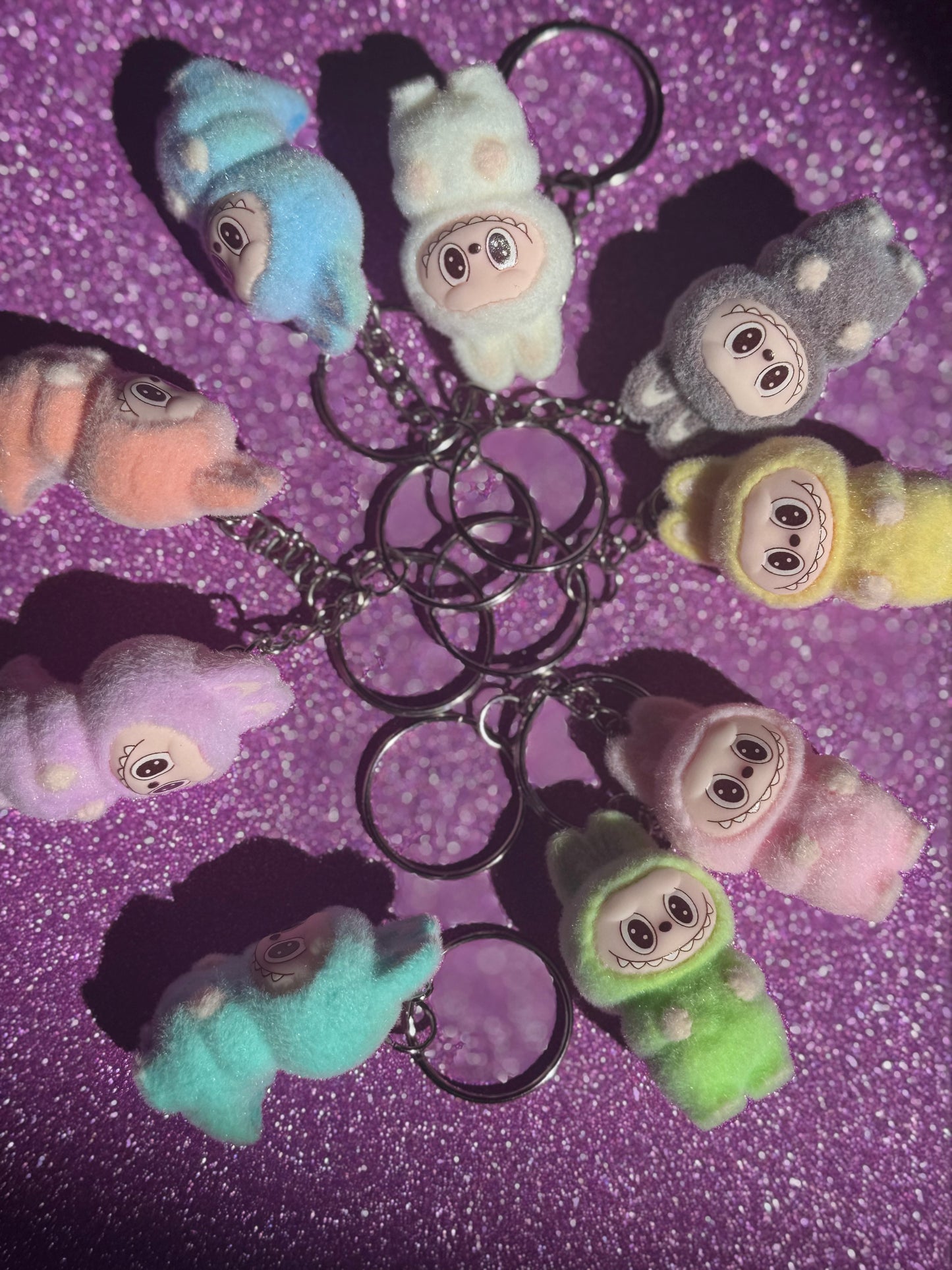 MINI LAFUFU KEY CHAIN CHARM ASSORTED