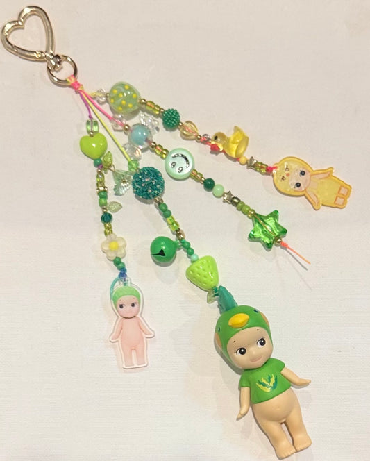 SONNY ANGEL PARROT CACTUS KEYCHAIN/BAG CHARM
