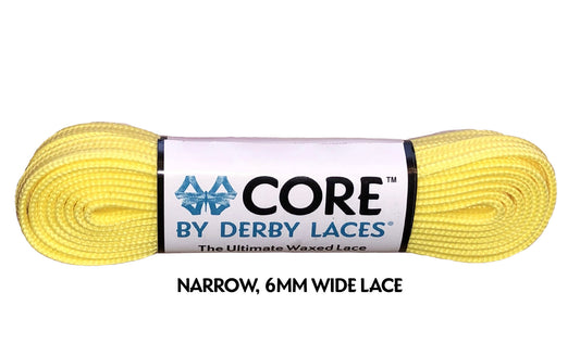 LACES-YELLOW 96 INCH (244CM)-10MM WIDE