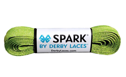 LACES-LIME GREEN SPARK 96 INCH (244CM)