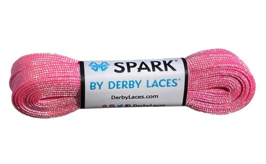 LACES-PINK COTTON CANDY SPARK 96 INCH (244CM)