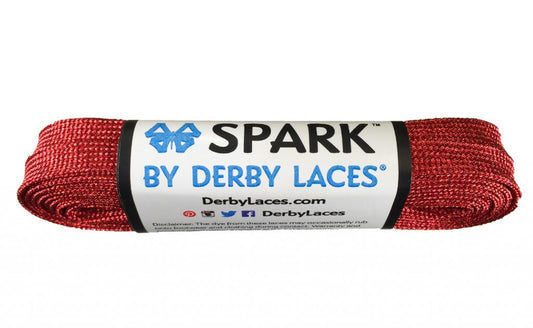 SPARK DERBY LACES-CARNIVAL RED 96 INCH (244CM)