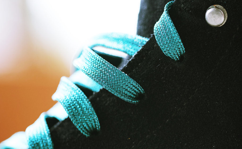 LACES-TEAL SPARK 96 INCH (244CM)