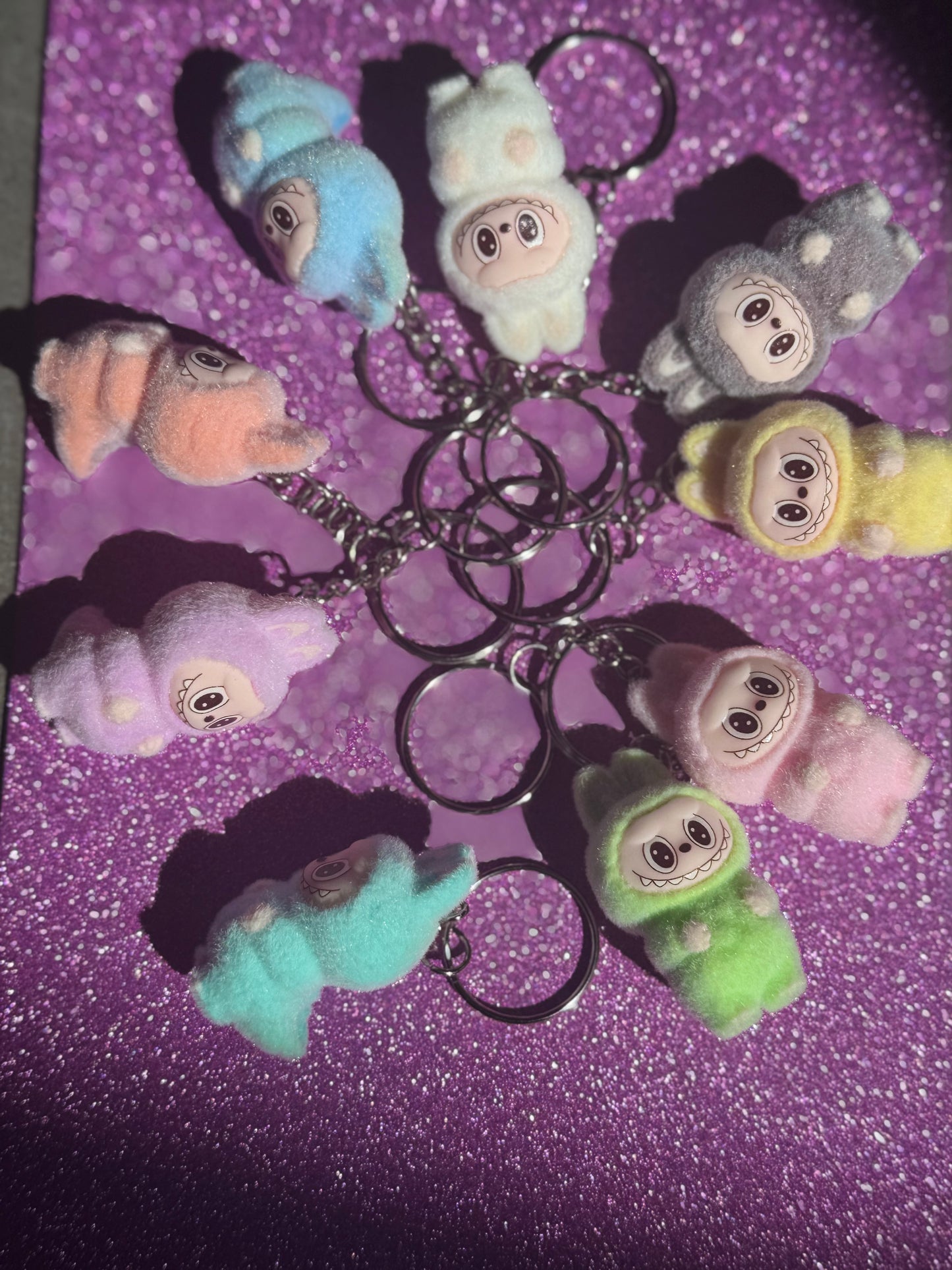 MINI LAFUFU KEY CHAIN CHARM ASSORTED